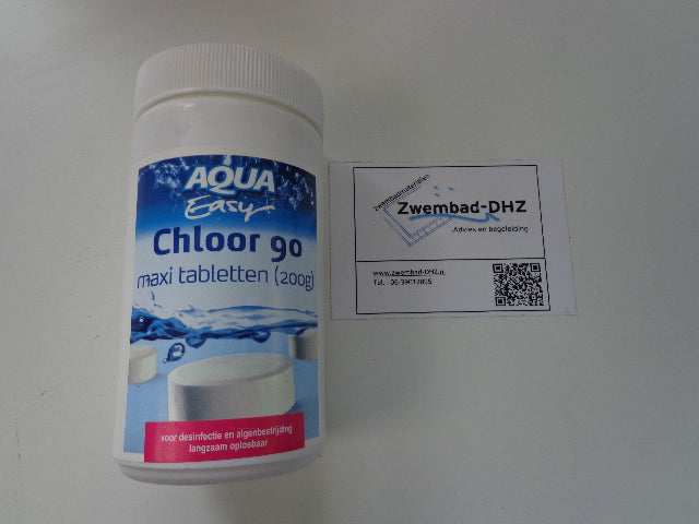 Aqua Easy chloortabletten (90%) (organisch) gestabiliseerd - Aqua Easy