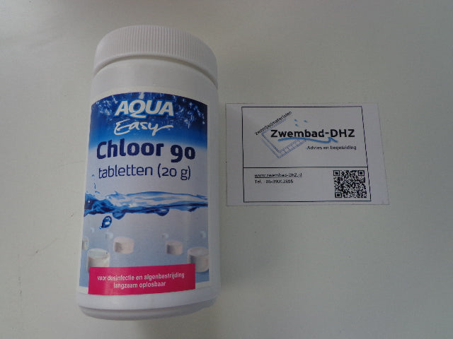 Aqua Easy chloortabletten (90%) (organisch) gestabiliseerd - Aqua Easy