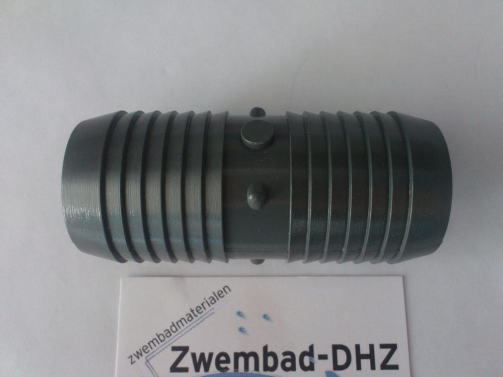 PVC dubbele slangpilaar 1 1/2" aansluiting - Fittingen en beugels