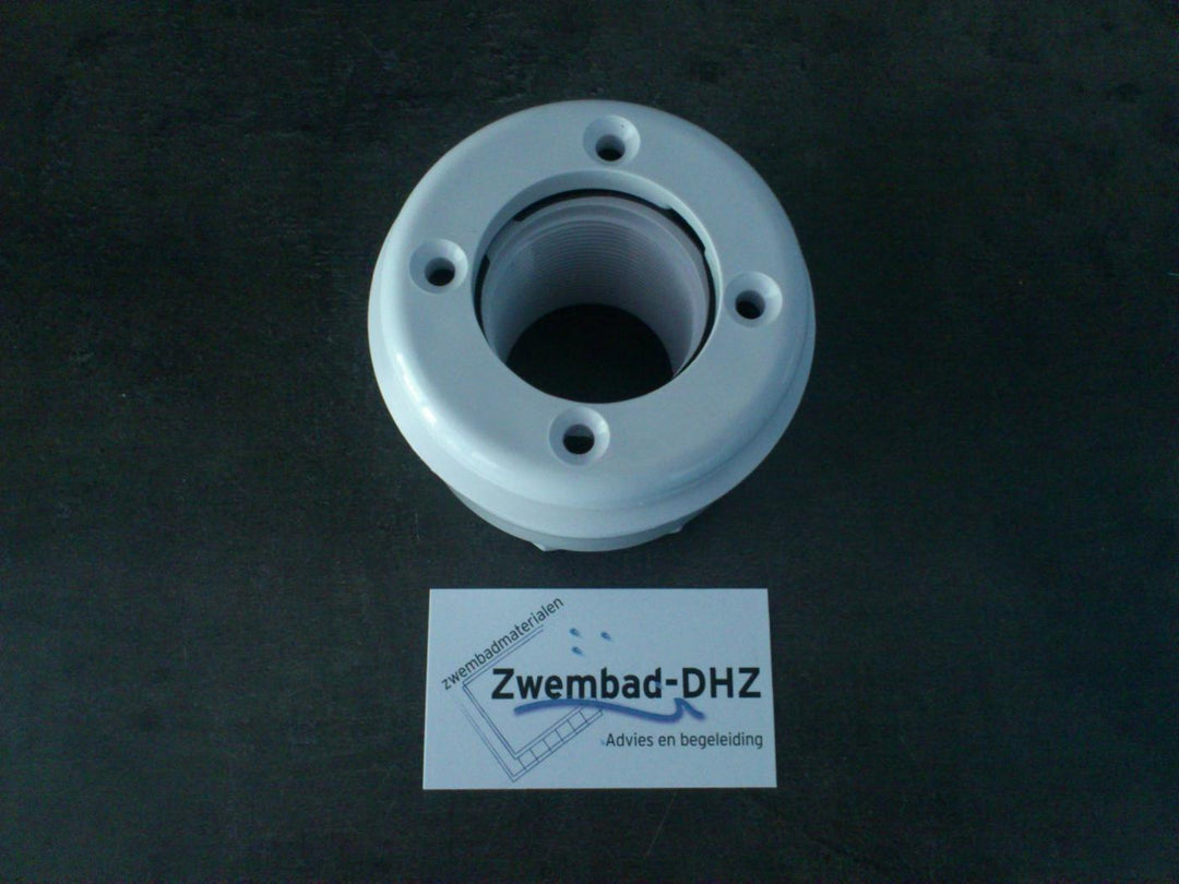 Hayward inlaatfitting met flensset en kontramoer (polyester prefab baden) sp1023e - Hayward