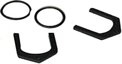 Klem + O ring (1 stuks nodig per montage aansluitstuk) - Klem