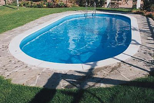 Pomaz pool ovaal 0,8 mm dik EB - Pomaz