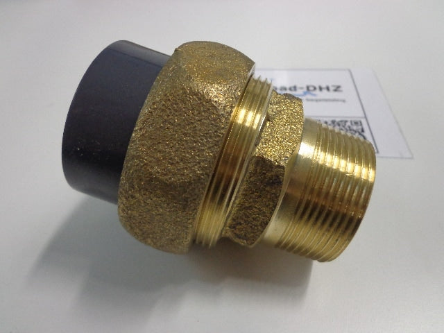 PVC schroefbus F 16 bar (t.b.v. thermostaat aansluiting) - Fittingen en beugels