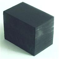 Rubber blok voor rooster (per stuk) - Rubber
