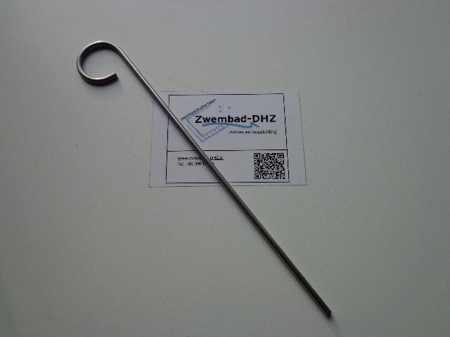RVS grondpen voor in gazon, lengte, diam. 6 mm - Rvs