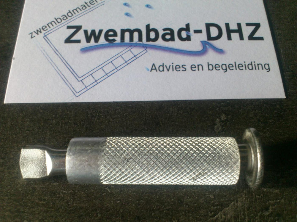 RVS alu piton douille grondpen - Water testers
