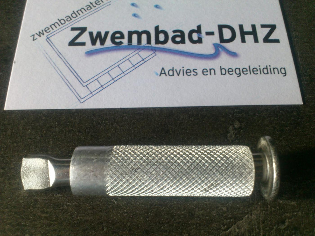 RVS alu piton douille grondpen - Water testers