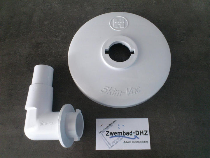 Hayward skimvac sp11071 (losse bocht 90) om de bodemzuiger aan te sluiten op de skimmer - Hayward