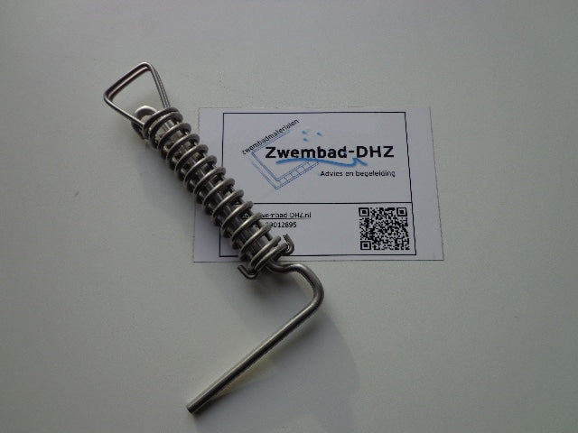 RVS spanveer incl. grondpen - Rvs
