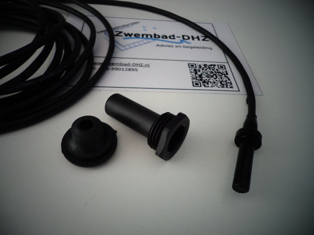 Watertemperatuur-sensor (incl. 4 mtr kabel en dompelbuis) t.b.v. Aqua Easy pool control - Aqua Easy