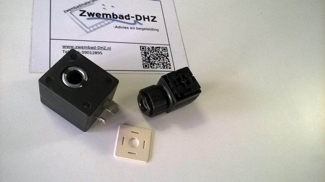 Stekkeraansluiting voor magneetventiel 1 2" 230v - Stekkeraansluiting