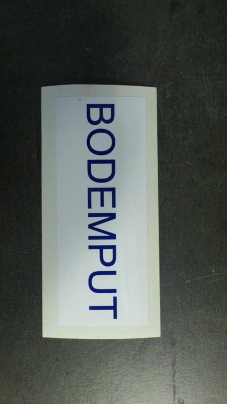 Zwembad sticker "bodemput" (geen verzendkosten) - Zwembad