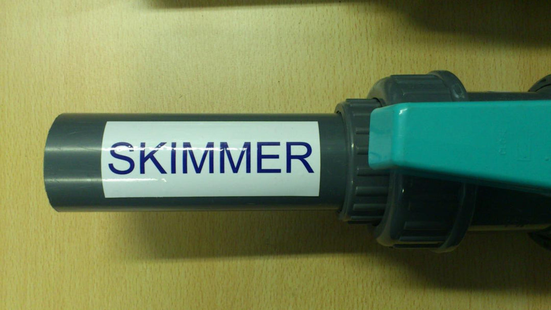 Zwembad sticker "skimmer" (geen verzendkosten) - Zwembad