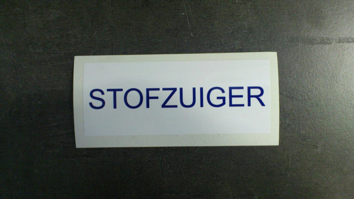 Zwembad sticker "stofzuiger" (geen verzendkosten) - Zwembad