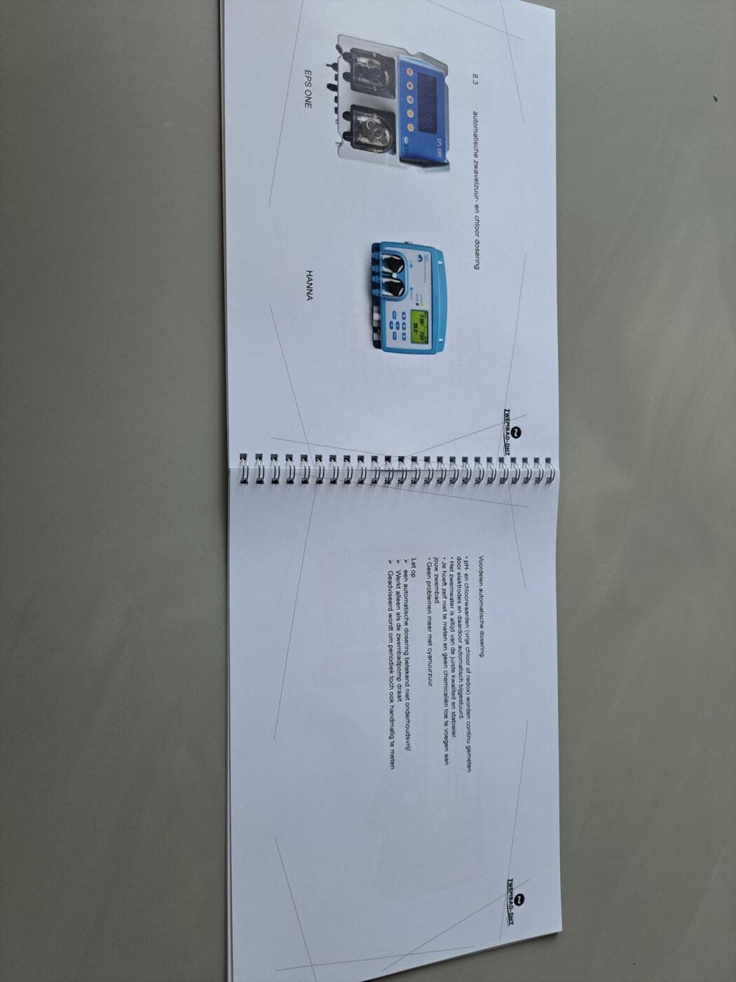 Cursusboek "bouw zelf uw zwembad" van Zwembad-DHZ - Cursusboek