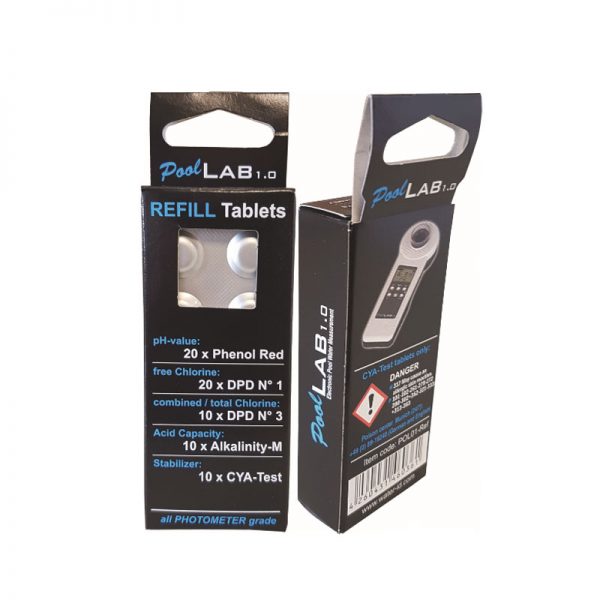 Testtabletten Aqua Easy PoolLab navulling - Aqua Easy