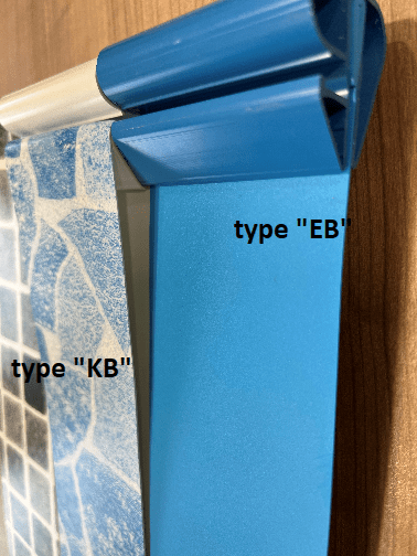 Liner Pomaz Pool staalwandbad ovaal 0.8 mm dikte type EB - Pomaz