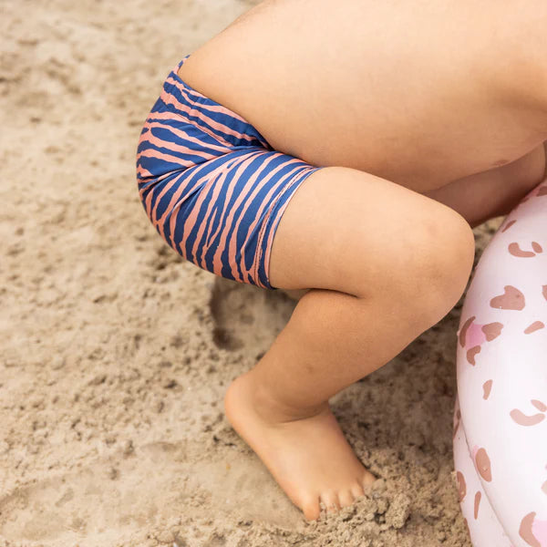 Swim Essentials UV Zwemboxer Blauw Zebra - Swim Essentials